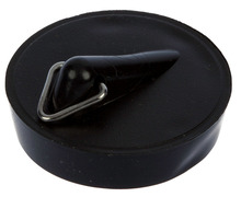 Gummiprop sort 1 1/4"